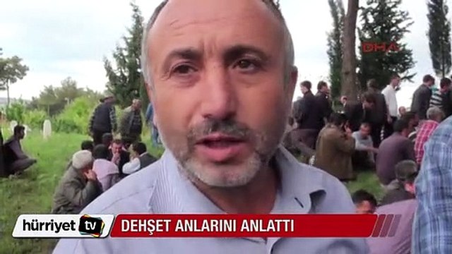 Faciadan kurtulan işçi dehşet anlarını anlattı