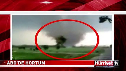 ABD'DEKİ HORTUM KAMERADA