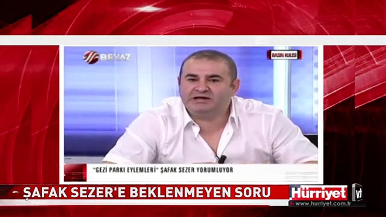 ŞAFAK SEZER'E BEKLENMEYEN SORU
