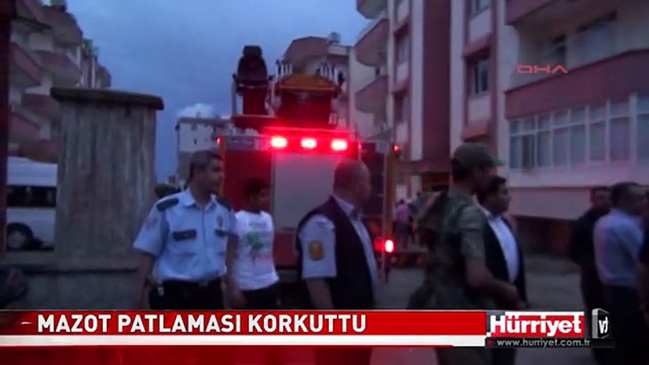 MAZOT PATLAMASI KORKUTTU