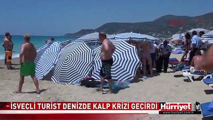 ANTALYA'DA PLAJDA OLAY VAR
