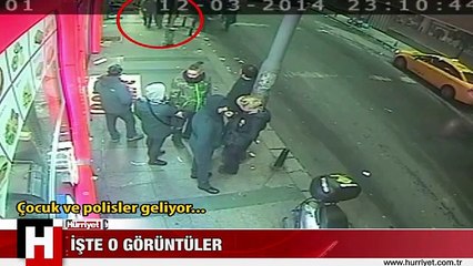 TAKSİM'DE ŞOKE EDEN GÖRÜNTÜ