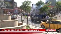 DOLAPDERE'DE POLİS MÜDAHALESİ