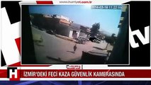 O FECİ KAZA GÜVENLİK KAMERASINDA