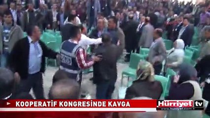 KOOPERATİF KONGRESİNDE BÜYÜK KAVGA