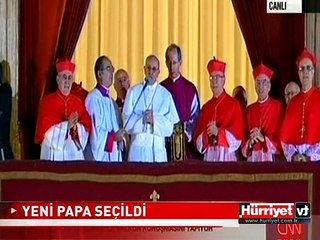 YENİ PAPA KARDİNAL JORGE MARIO BERGOGLIO SEÇİLDİ