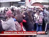 BEYAZIT'TA ÖĞRENCİLERE POLİS MÜDAHALESİ