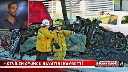 ÜNLÜ OYUNCU KAZA KURBANI