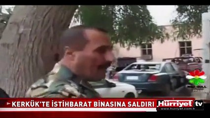 KERKÜK'TE İSTİHBARAT BİNASINA SALDIRI