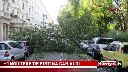 İNGİLTERE'DE 3 KİŞİNİN HAYATINA MAL OLAN FIRTINA