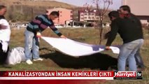 KANALİZASYON ÇALIŞMASINDA ORTAYA ÇIKTI