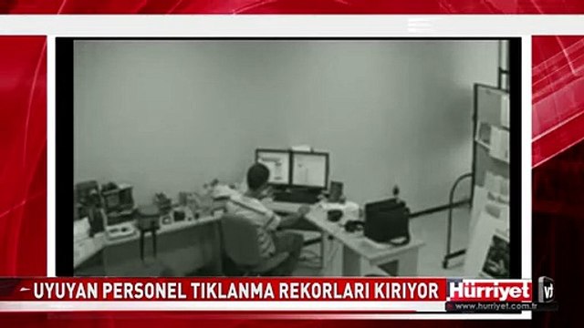 UYUYAN PERSONEL TIKLANMA REKORLARI KIRIYOR