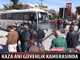 FETHİYE'DEKİ FECİ KAZA GÜVENLİK KAMERASINDA