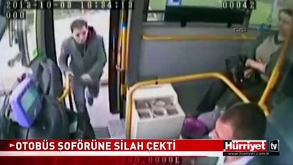 NİŞANLISINI ARKA KAPIDAN BİNDİRMEDİ DİYE ŞOFÖRE SİLAH ÇEKTİ