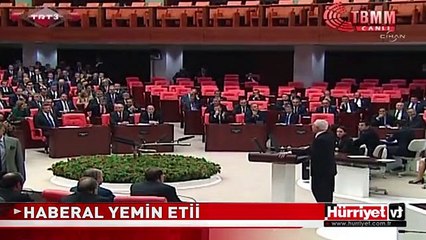 MEHMET HABERAL YEMİN ETTİ