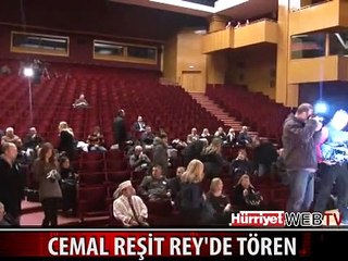 FERDİ ÖZBEĞEN İÇİN CEMAL REŞİT REY'DE TÖREN