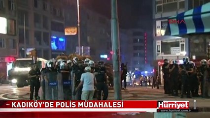 KADIKÖY'DE POLİS MÜDAHALESİ