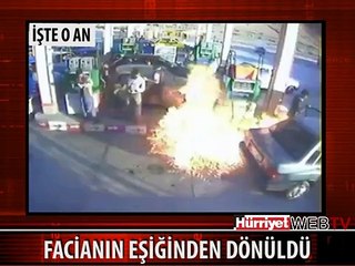 BENZİNLİKTE DEHŞET