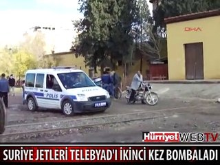 SURİYE JETLERİ YİNE BOMBALADI