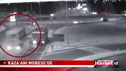 MUĞLA'DA KAZA ANI MOBESE'DE