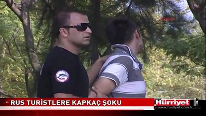 RUS TURİSTLERE KAPKAÇ ŞOKU