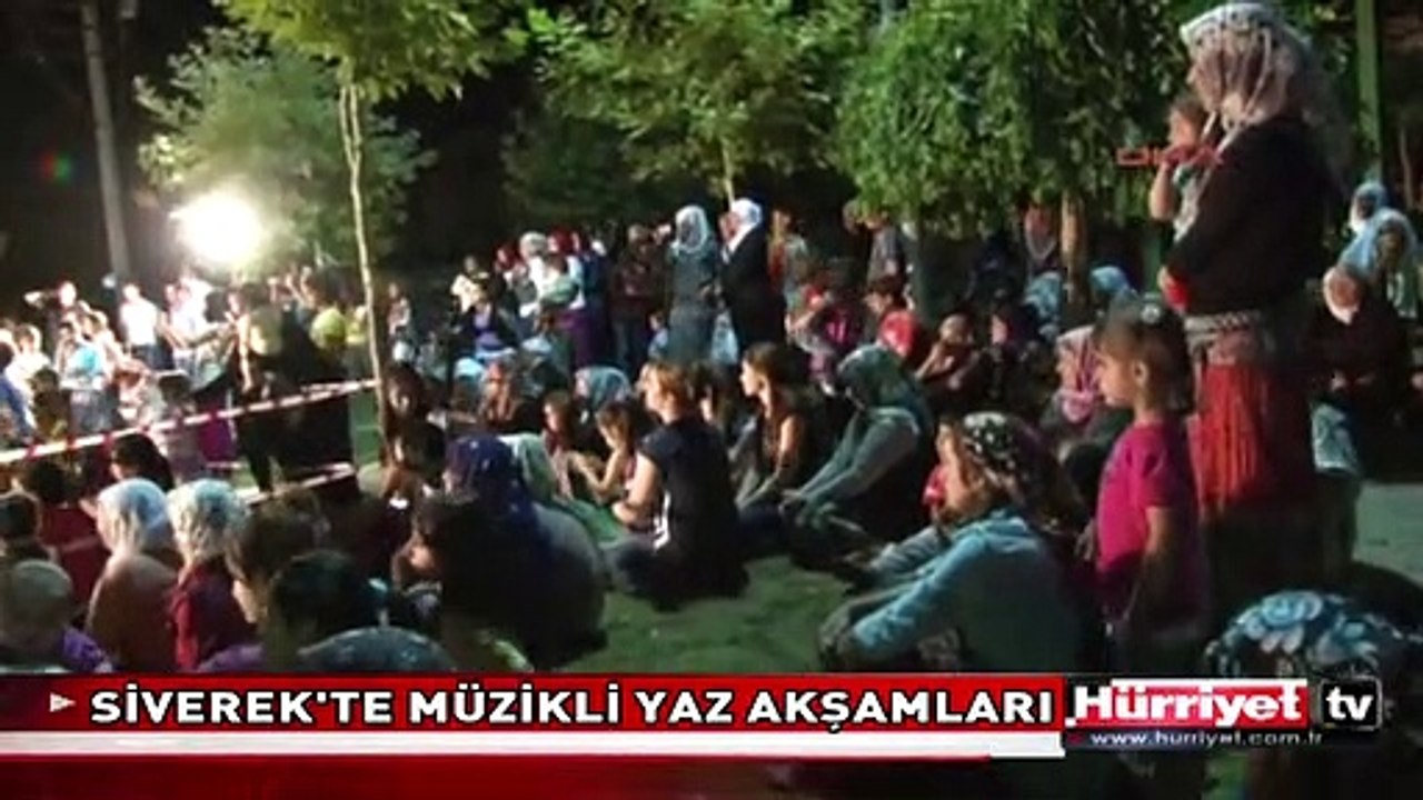 SİVEREK'TE MÜZİKLİ YAZ AKŞAMLARI