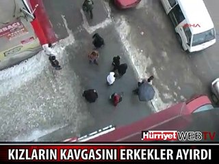 ERZURUM'DA KIZLAR TEKME TOKAT BİRBİRİNE GİRDİ