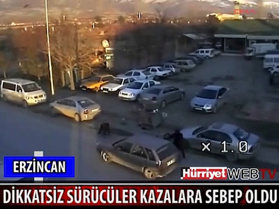 DİKKATSİZ SÜRÜCÜLERİ MOBESE'LER KAYDETTİ