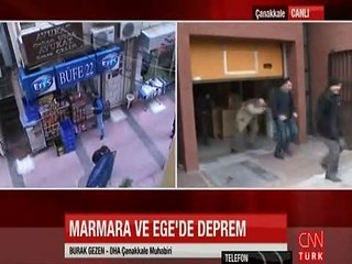 İŞTE DEPREM ANI