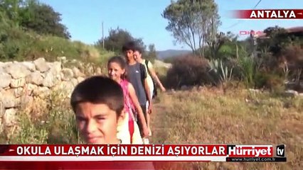 GEZMEYE DEĞİL OKULA GİDİYORLAR