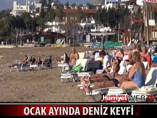OCAK AYINDA DENİZ KEYFİ