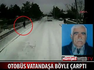 HALK OTOBÜSÜNÜN KAMERASI KAYDETTİ