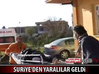 YARALILAR TÜRKİYE'YE GETİRİLDİ
