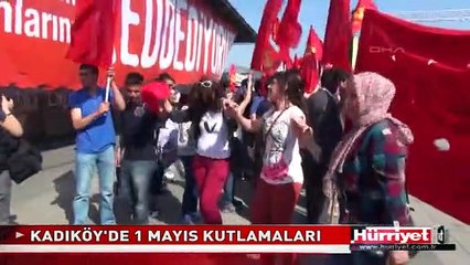 KADIKÖY'DE 1 MAYIS KUTLAMALARI BAŞLADI