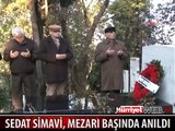 SEDAT SİMAVİ MEZARI BAŞINDA ANILDI