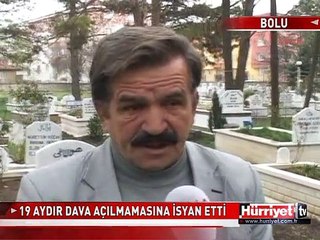 KIZININ ÖLÜMÜYLE İLGİLİ 19 AYDIR DAVA AÇILMAMASINA İSYAN ETTİ