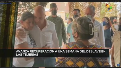 teleSUR Noticias 17:30 16-10: En Las Tejerías, luego de 8 días, avanza la recuperación