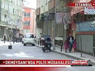 PROTESTO ETMEK İSTEYEN GRUBA GAZ BOMBALI MÜDAHALE