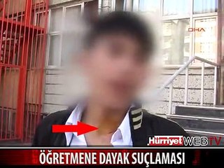ÖĞRETMENE DAYAK SUÇLAMASI