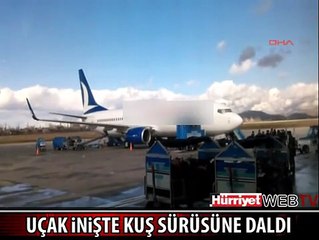 UÇAKTA KORKU DOLU ANLAR