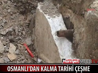OSMANLI'DAN KALMA TARİHİ ÇEŞME