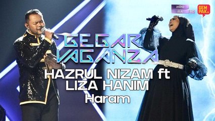 Gegar Vaganza 9 | Hazrul Nizam ft Liza Hanim | Haram - Minggu 5