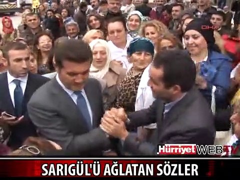 SARIGÜL HÜNGÜR HÜNGÜR AĞLADI