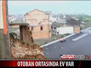 OTOBANIN ORTASINDA EV VAR