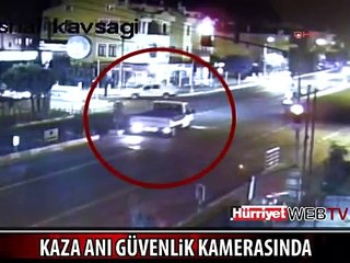 FETHİYE'DEKİ O KAZA SANİYE SANİYE GÖRÜNTÜLENDİ