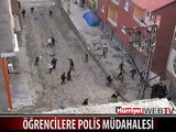 YÜKSEKOVA'DA ÖĞRENCİLERE POLİS MÜDAHALESİ