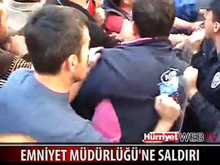 CİNAYET ŞARKÖY'Ü AYAĞA KALDIRDI KARAKOL ÖNÜNDE 500 KİŞİ TOPLANDI