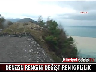 DENİZ SUYUNUN RENGİ DEĞİŞTİ
