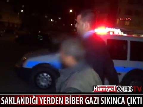 POLİSE YAKALANINCA GİRDİĞİ KULÜBEDEN ÇIKMAK İSTEMEDİ