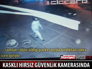 TANINMAMAK İÇİN KASK BİLE TAKTI